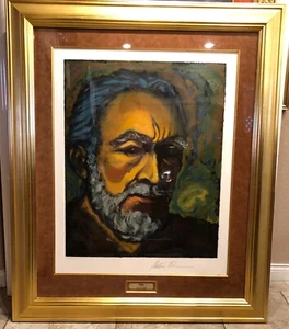 ANTHONY QUINN ZORBA THE GREEK S/N Serigraph Owned by Quinn's manager 4500.00 OBO - Picture 1 of 6