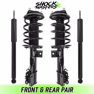 Front Complete Struts Rear Shocks for 2006-2007 Mercedes C280 AWD Foto 1 de 4