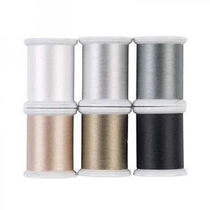 Kimono Silk 6-Spool Thread Set Neutrals Collection by Superior Threads - Picture 1 of 2