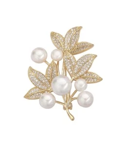 Elegant Flower Brooch Pin for Women and Men - Picture 1 of 4