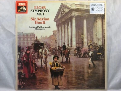 Elgar - Symphony No. 1 - Sir Adrian Boult, London Philharmonic - HMV ASD 3330 - Image 1 of 4