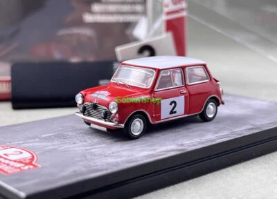 GB GCD 1:64 Red Mini #2 Morris Cooper S Rallye Sports Model Diecast Collect Car - Image 1 of 4