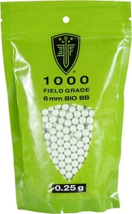 Elite Force Premium .25g Bio 6MM Airsoft BB's - 1000 counts  Free Shipping - Picture 1 of 5