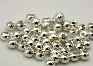 Messingperlen zum Fliegenbinden - Nickel - 7/32 Zoll 6 mm 50 Stück MAT231 - Bild 1 von 1