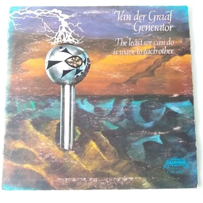 Van Der Graaf Generator - The Least We Could Do - Vinyl LP UK 1st Pink Scroll - Image 1 of 4