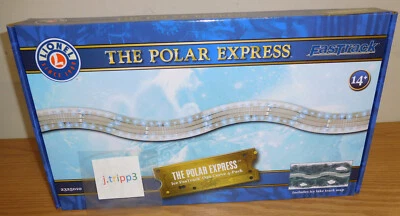 Lionel 2325010 Polar Express Lighted Blue Ice Fastrack O-36 Curves O Gauge Train - Image 1 of 4