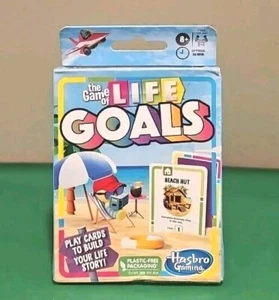 Hasbro The Game of Life Goals Card Game Quick-Playing Family Game for 2-4 Player - Picture 1 of 1