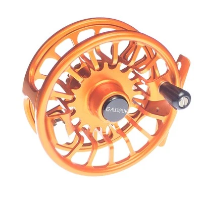 NEW $420 GALVAN TORQUE T-4 FLY REEL ORANGE - CLOSEOUT! - Image 1 of 4