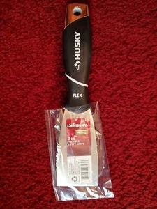 Husky 2” Putty Knife - Flex Carbon Steel Blade - Soft Grip Handles - Picture 1 of 1