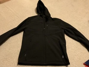 Reebok Softshell 3-in-1 Jacket - Mens Size M Medium Black - Brand New NWT - Picture 1 of 5