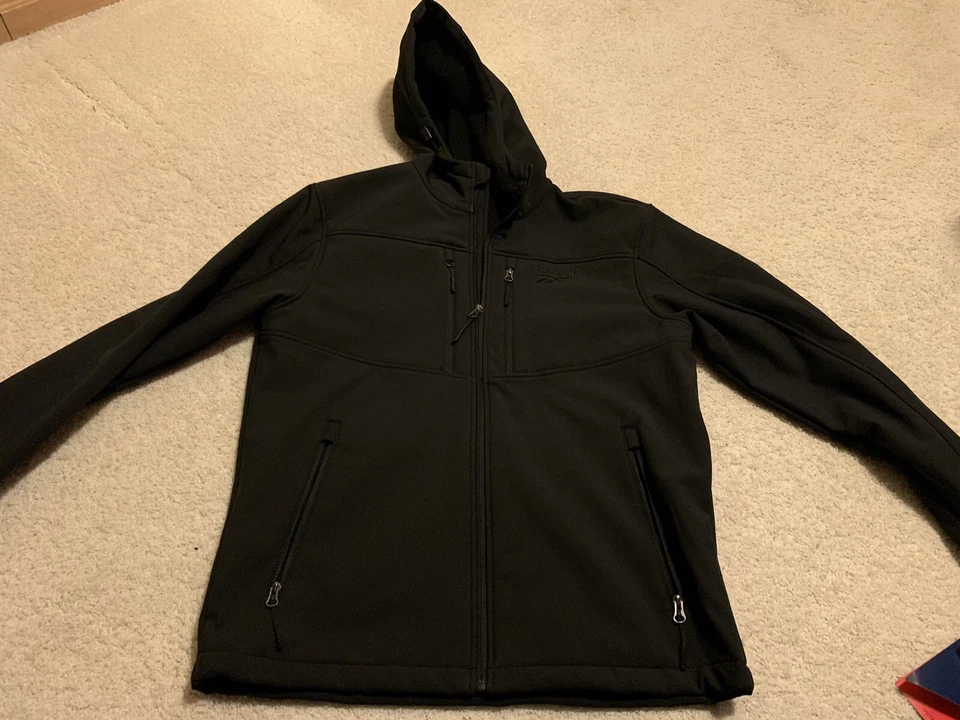 Reebok Softshell 3-in-1 Jacket - Mens Size M Medium Black - Brand New NWT - Image 1 of 4