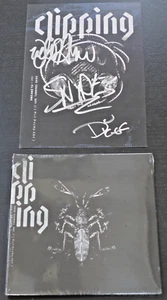 CLIPPING - AUTOGRAPHED "DEAD CHANNEL SKY" SIGNED ART CARD NEW CD DAVEED DIGGS - Picture 1 of 2