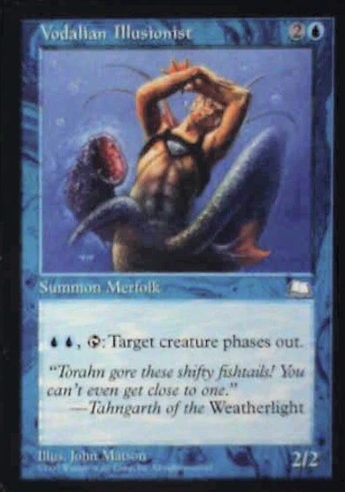 Vodalian Illusionist - Weatherlight: #58, Magic: The Gathering Lp R45 - Image 1 of 1