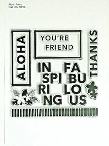 Concord & 9th Aloha Friend Stamp Set, Retired - Picture 1 of 2