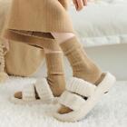 1Pairs Womens Wool Cashmere Lady Thick Winter Socks Casua, Solid-Color Warm Y4I7