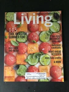 Martha Stewart Living Magazine July/August 2014 Cool Ideas For Summer Fun - Picture 1 of 2