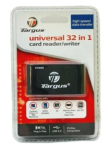 Targus Universal Card Memory 2.0 Reader/Writer TGR-CR25 (R1) 3 in 1 BRAND NEW - Picture 1 of 5