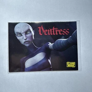 2008 Star Wars: The Clone Wars (Topps) FOIL "Chase Card" #10 of 10 VENTRESS - Picture 1 of 9