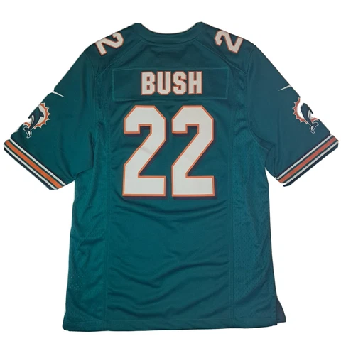 Nike Miami Dolphins Reggie Bush NFL On Field Jersey Mens Small NWOT Cover