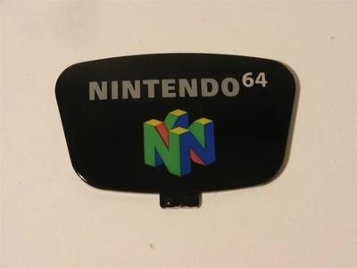 OEM Genuine Replacement Nintendo 64 N64 Console Logo Emblem - Image 1 of 2