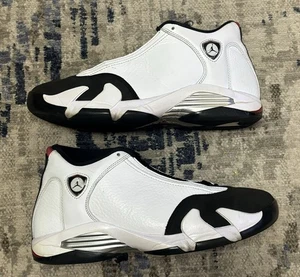 Size 10.5 - Air Jordan 14 Retro 2024 Black Toe - SKU: 487471-160 - Picture 1 of 7