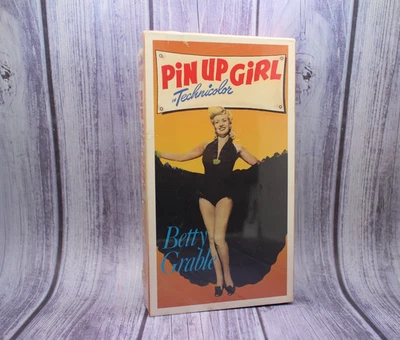 RARE Pinup Girl in Technicolor VHS Tape Betty Grable Factory Sealed NEW Key - Image 1 of 4