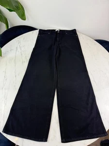 Wrangler World Wide 661 Jeans Womens W28 L32 Mid Rise Zip Fly Cobalt Crush Black - Picture 1 of 13