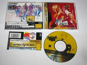 Street Fighter Zero 1 Sega Saturn Japan import +obi US Seller - Picture 1 of 7