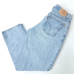 Vintage Levi's 550 Classic Relaxed Damen Jeans hellblau 10 S Baumwolle Y2k 90er - Bild 1 von 12