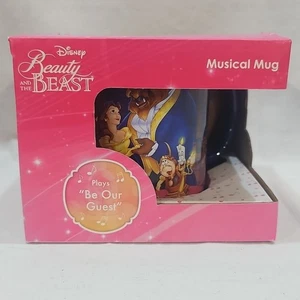 Disney Beauty And The Beast Musical Mug "Be Our Guest" New in Box Singing Music - Picture 1 of 7