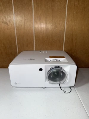 Optoma  Full HD 1080p 3500 Lumen Laser DLP Projector - White PRE-Owned READ!! - Image 1 of 4