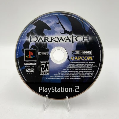Darkwatch Sony PlayStation 2 PS2 игровой диск только Capcom High Moon Studios непроверенный - Изображение 1 из 3