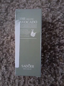 SADOER The Organic Avocado Anti Wrinkle Essence Oil Control 30ml/1.05 fl oz NEW - Picture 1 of 1