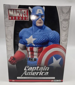 Marvel Captain America 1:12 Metall Statue Corgi 2006 - Brandneu! - Bild 1 von 3