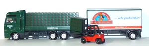 Rarität ,1:87 ,MAN TG 460 HZ + Stapler, Brinkhoffs, Lösch Depot , Nr.078 - Bild 1 von 7