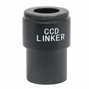 Adaptador de montaje en C a 23,2 mm enlazador CCD para microscopio biológico cámara industrial - Imagen 1 de 6