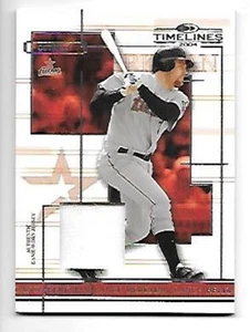 LANCE BERKMAN 2004 DONRUSS TIMELINES MATERIAL #30 ASTROS FREE COMBINED S/H - Picture 1 of 1