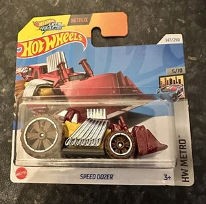 Hot Wheels Netflix Let's Race Speed Dozer - COMBINE POSTAGE - Picture 1 of 1