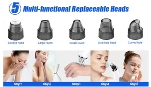 Blackhead Remover Vacuum - Ralthy Electric Pore Cleaner 🖤✨ Removes Blackheads - Picture 1 of 11