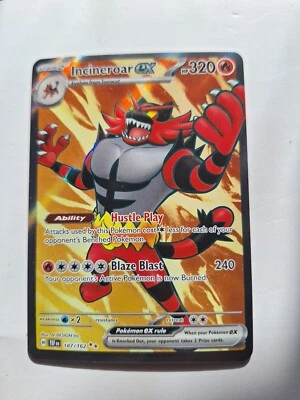 Incineroar ex 187/162 Sv05: Temporal Forces Holo - Image 1 of 2