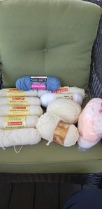 Yarn Lot Spinnerin Wintuk Featherlon First Lady Worsted Caron Wintuk Yarn Lot - Picture 1 of 7