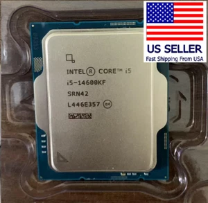 (New) Intel 14th Gen Core i5-14600KF 14 Core 20 Thread OEM Tray CPU LGA1700 - Picture 1 of 2