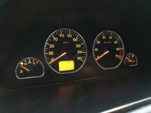 For Peugeot Partner I 1996-2002 Polished Aluminum Gauge Rings Trim Surrounds - Picture 1 of 7