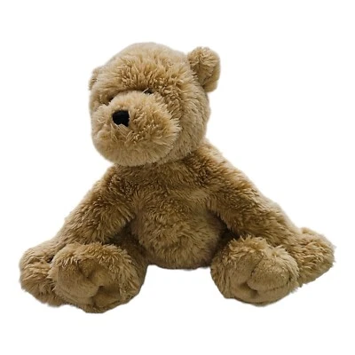 Oso de peluche AEROPOSTALE 13" peluche animal de peluche marrón tostado piel peluda  Foto 1 de 4