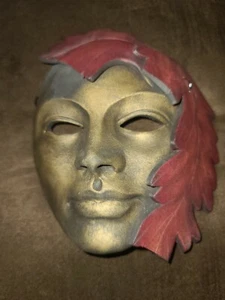 Captivating Ceramic Face Mask Signed Siegel Keith - Picture 1 of 5