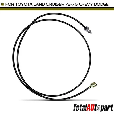 Cable velocímetro 90 pulgadas para camioneta Toyota Land Cruiser 75-76 Dodge Chevrolet Foto 1 de 4