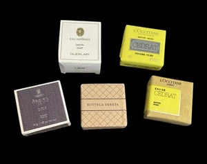 Lot of 5 Luxury Hotel Resort Travel Size Mini Bar Soaps Sealed - Picture 1 of 5