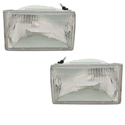 JUEGO DE PAR DE PARES DE FAROS DELANTEROS CON BOMBILLA PARA COCHE URBANO 90-94 Foto 1 de 4
