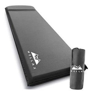 Sleeping Pad - Foam Camping Mats, Fast Air Self-Inflating Insulated Durable - Picture 1 of 8