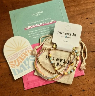 ¡¡JUEGO DE PULSERA PURA VIDA JUNIO 2025 CON BOLSA DE BONIFICACIÓN!!️ENVÍO GRATUITO EL MISMO DÍA Foto 1 de 3